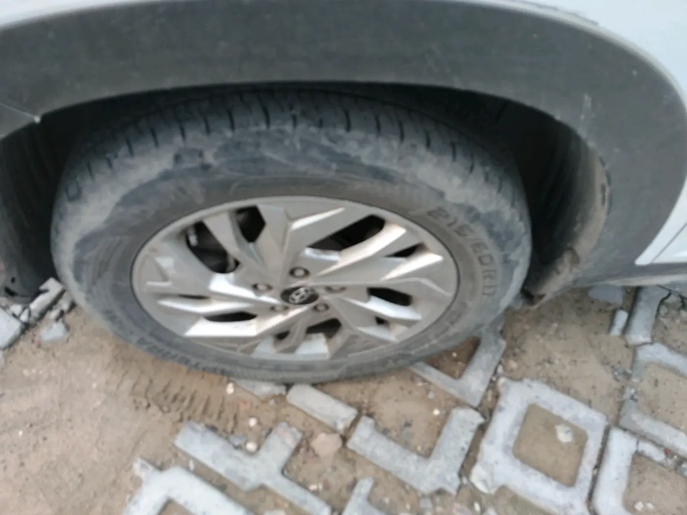 2021 Hyundai Creta SX EXECUTIVE 1.5 DIESEL, Diesel, Manual, 1,74,126 km, tyre
