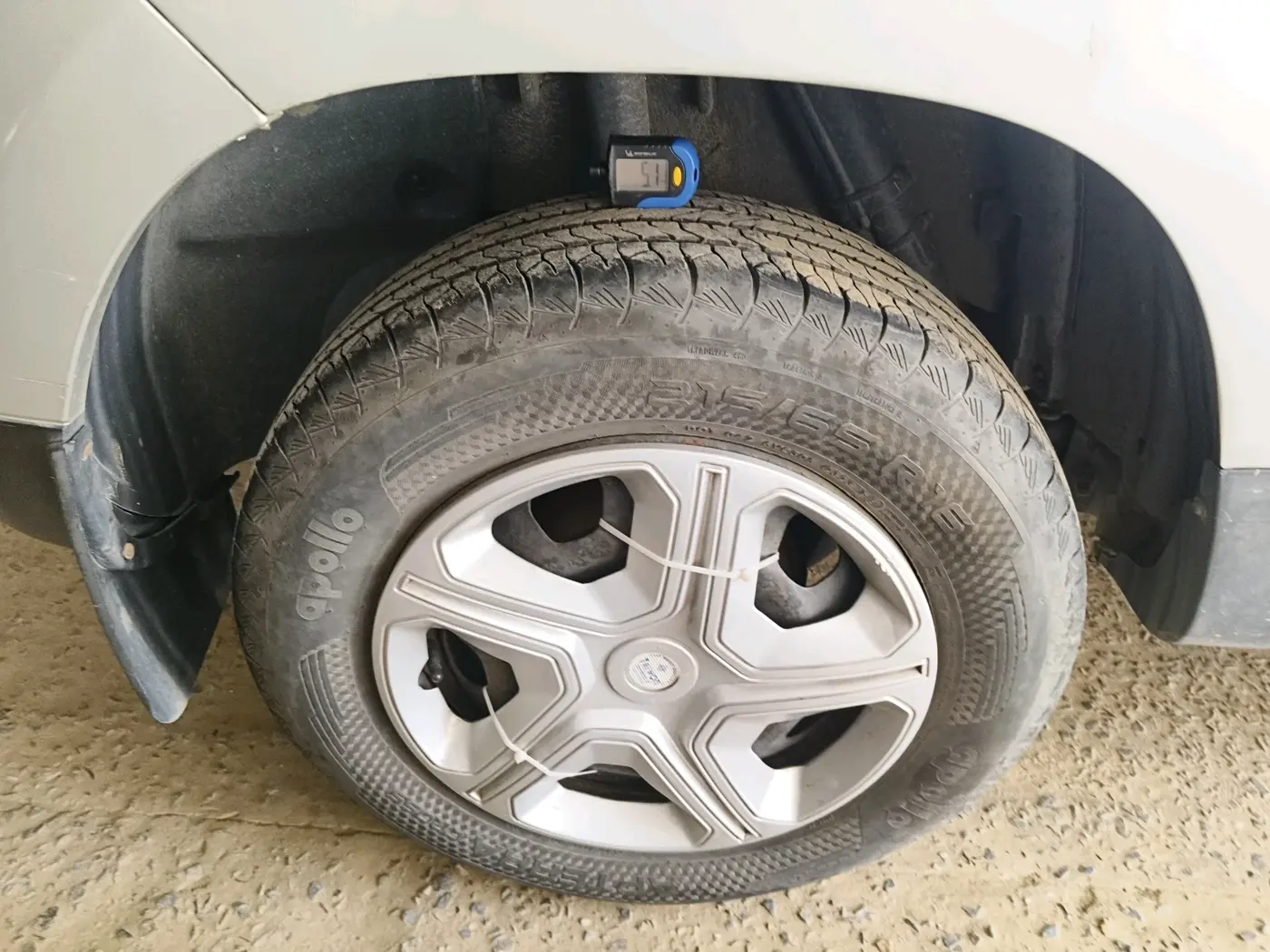 2016 Renault Duster 85 PS RXL DIESEL, Diesel, Manual, 89,600 km, tyre