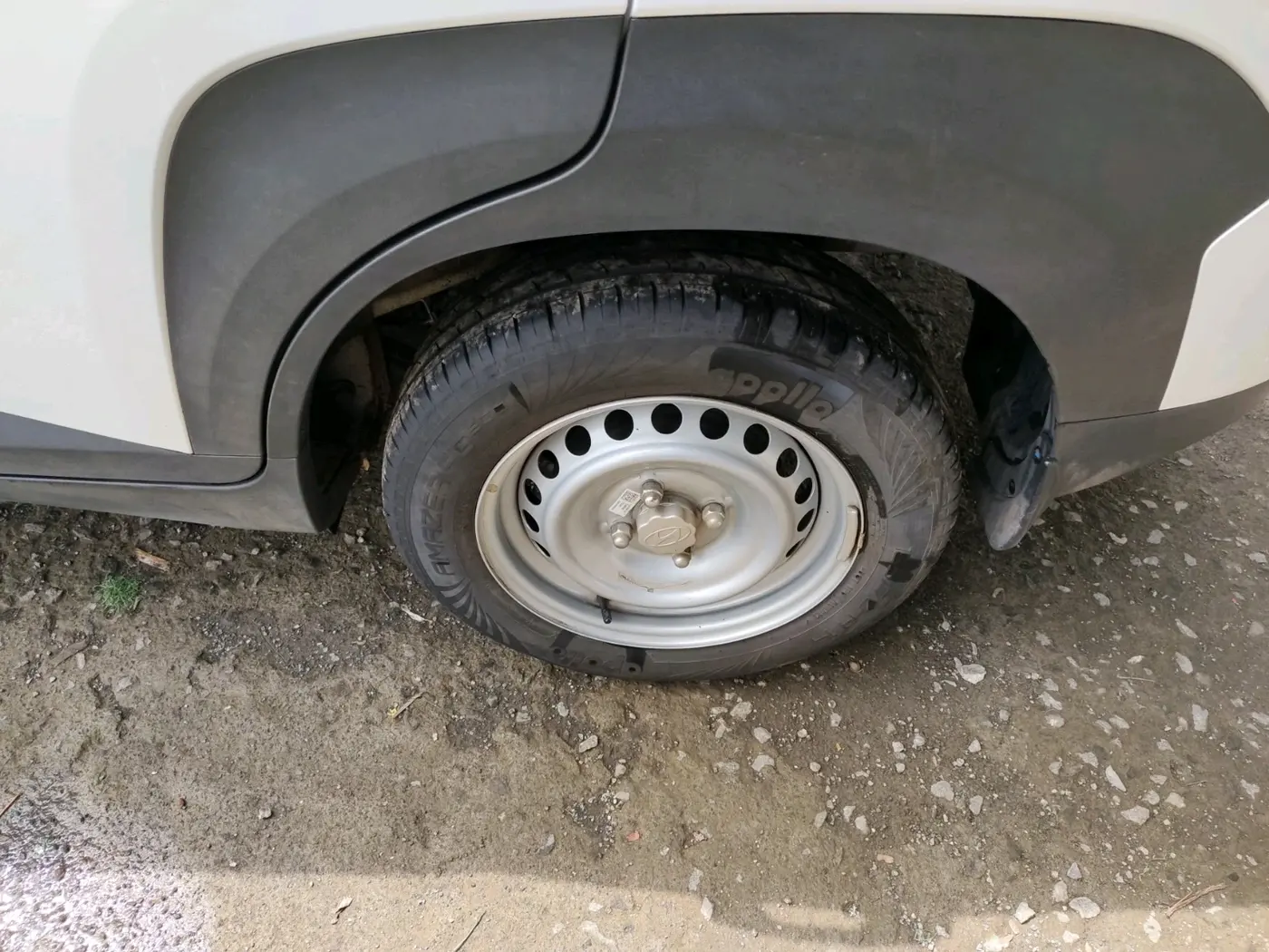 2024 Hyundai EXTER EX 1.2 MT, Petrol, Manual, 9,223 km, tyre