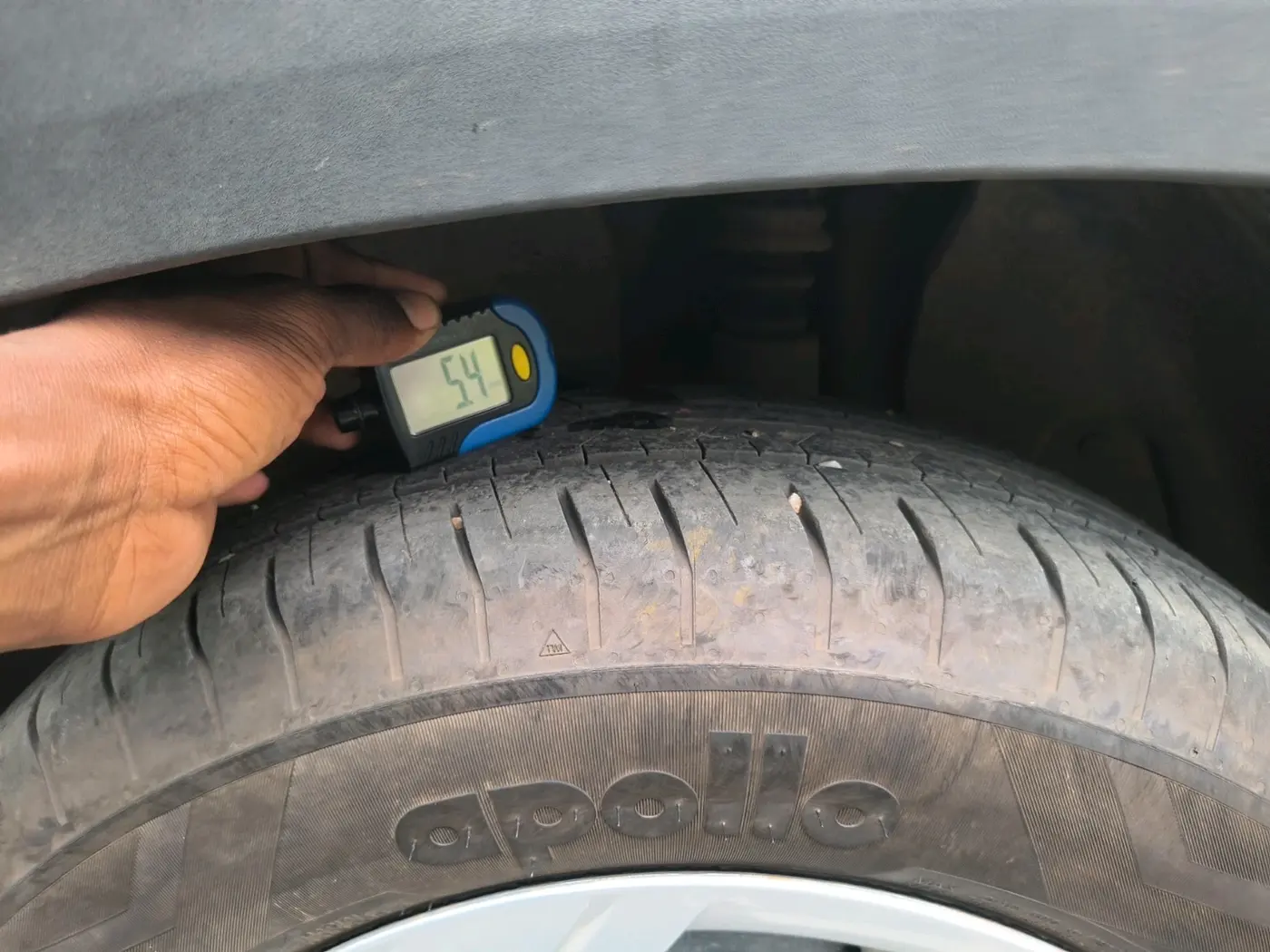 2024 Hyundai Creta EX 1.5 PETROL, Petrol, Manual, 14,059 km, tyre