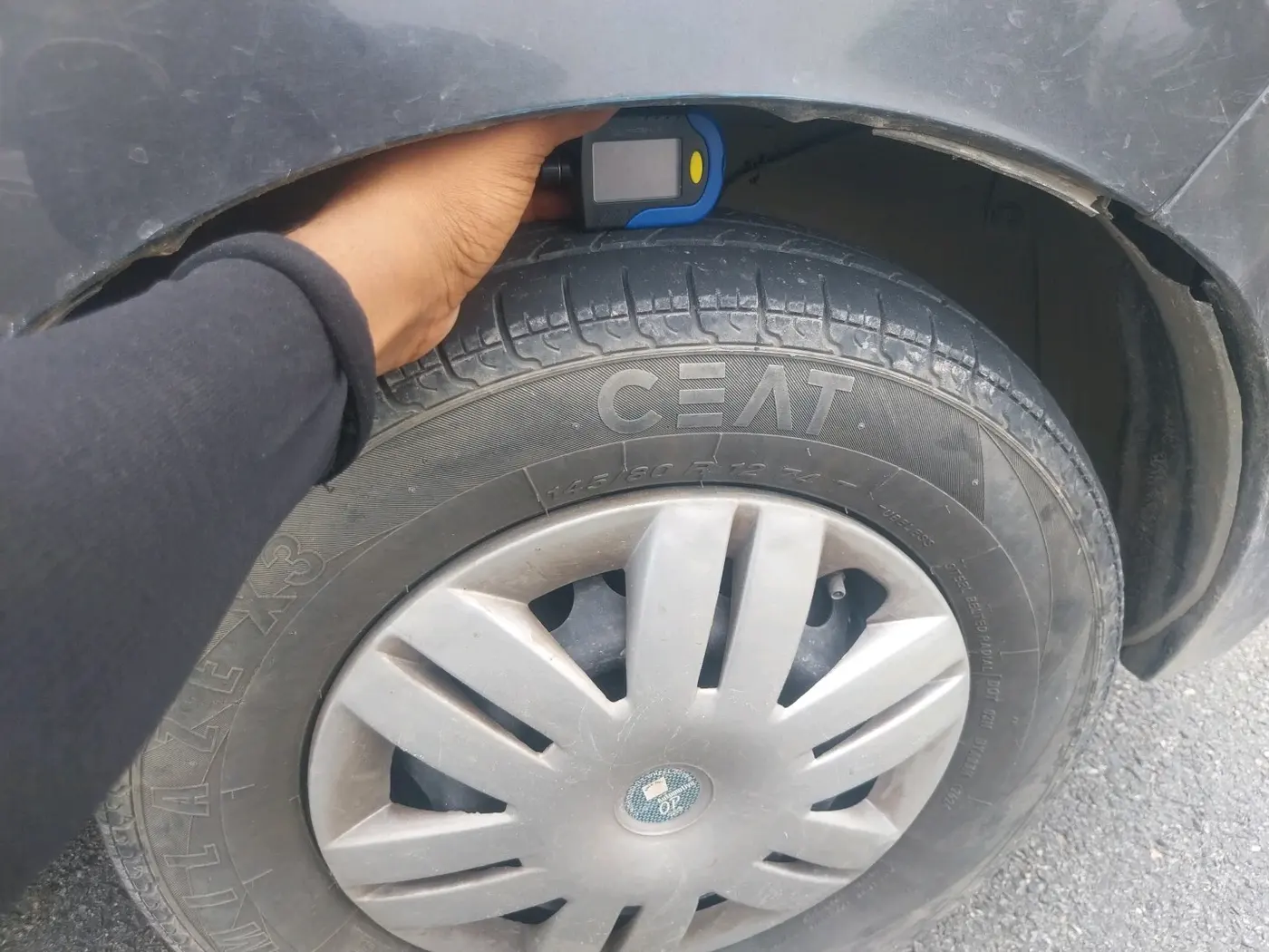 2021 Maruti Alto LXI CNG, CNG, Manual, 89,653 km, tyre
