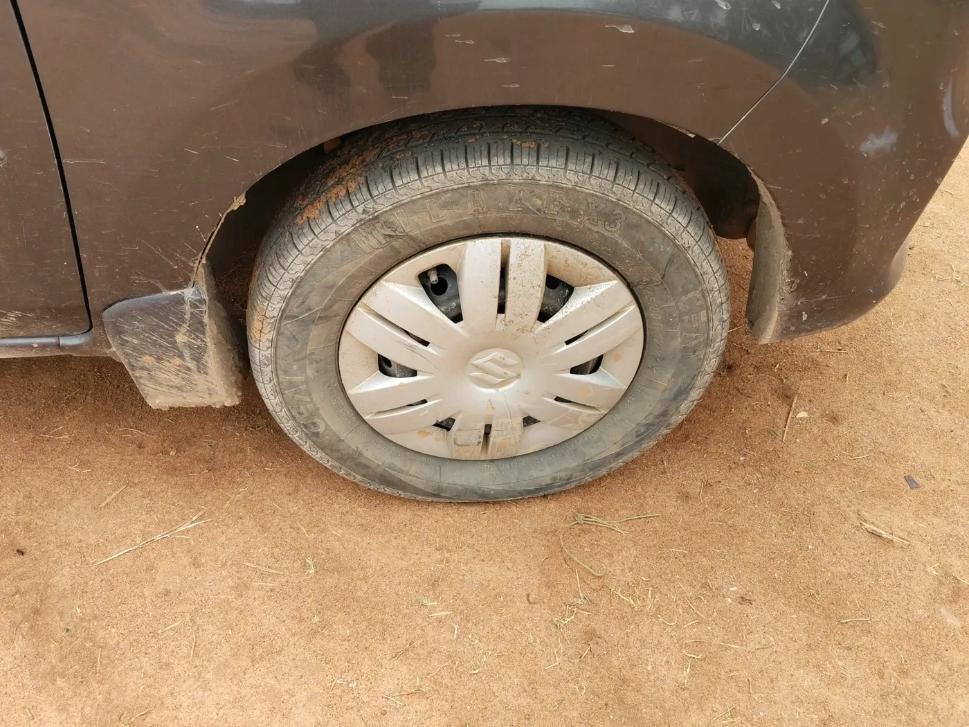 2018 Maruti Alto 800 VXI, Petrol, Manual, 78,982 km, tyre