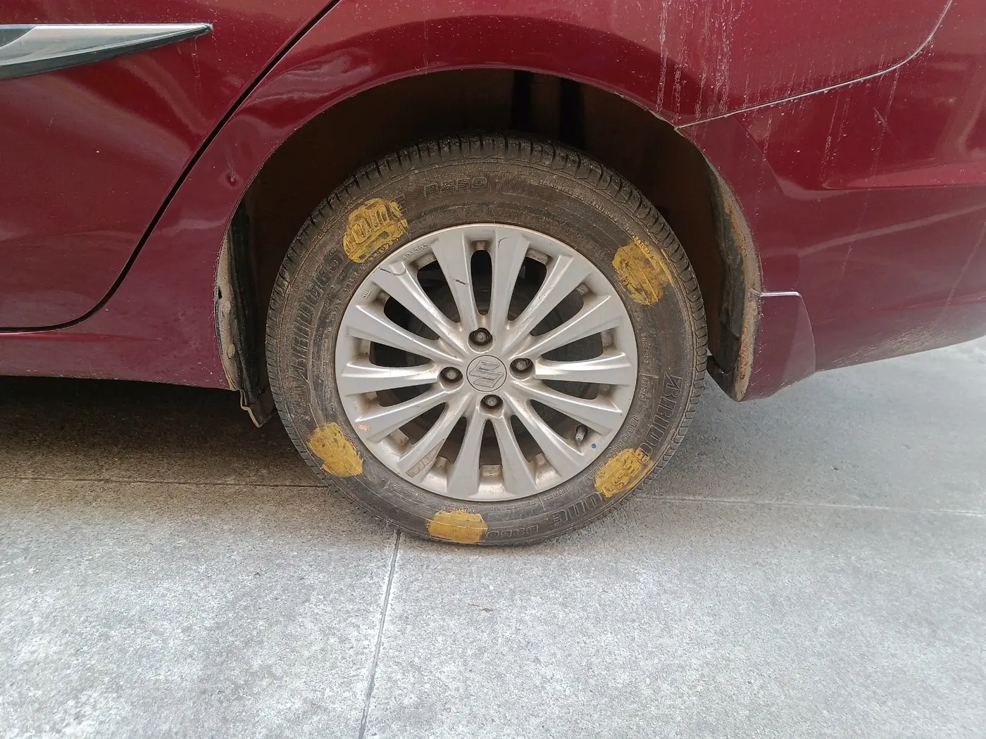 2014 Maruti Ciaz ZDI, Diesel, Manual, 61,713 km, tyre