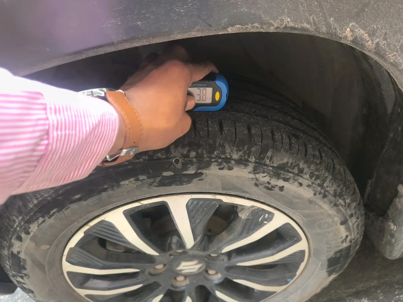 2021 Maruti Vitara Brezza ZXI PLUS AT SHVS, Petrol, Automatic, 71,193 km, tyre