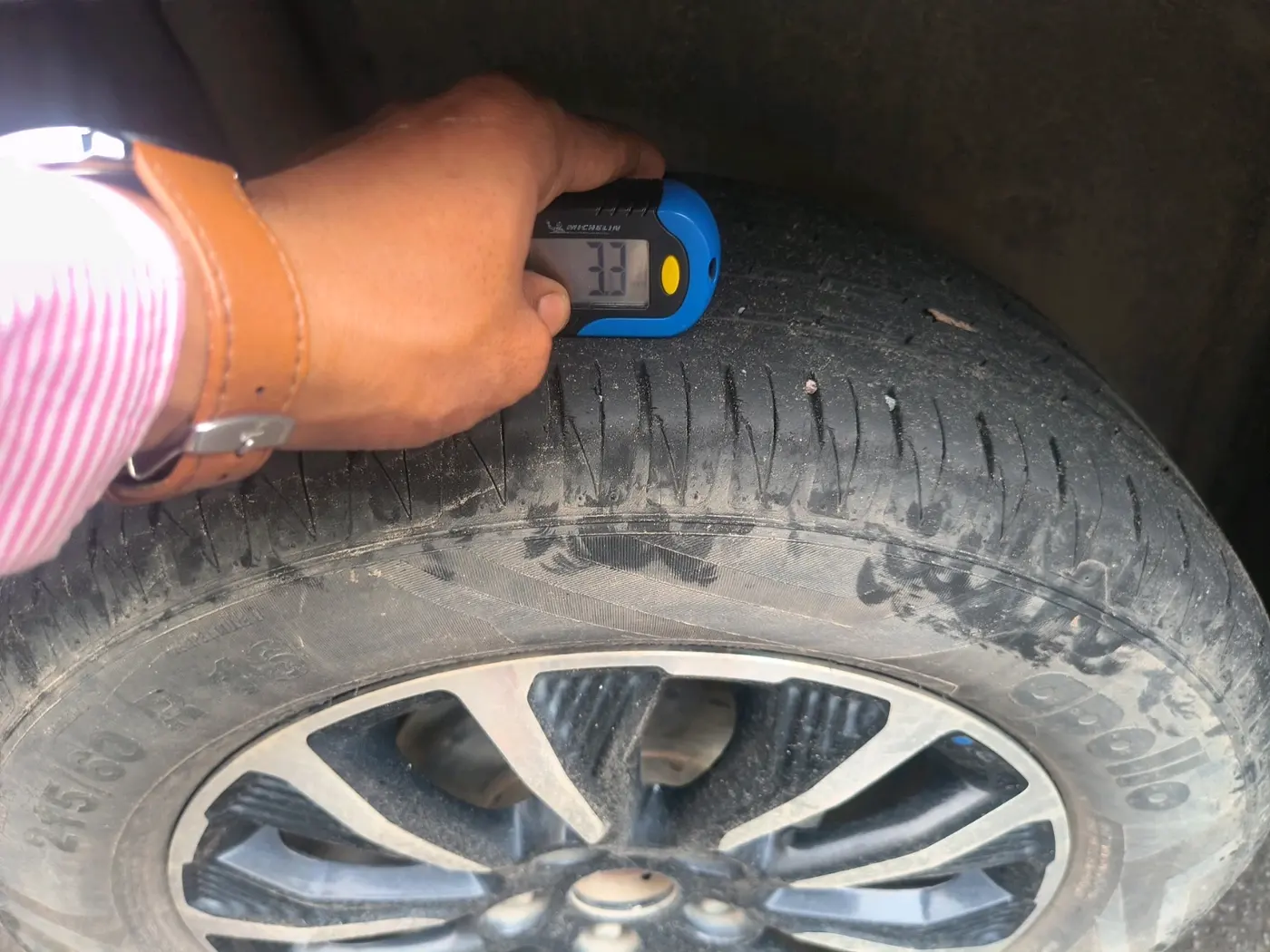 2021 Maruti Vitara Brezza ZXI PLUS AT SHVS, Petrol, Automatic, 71,193 km, tyre