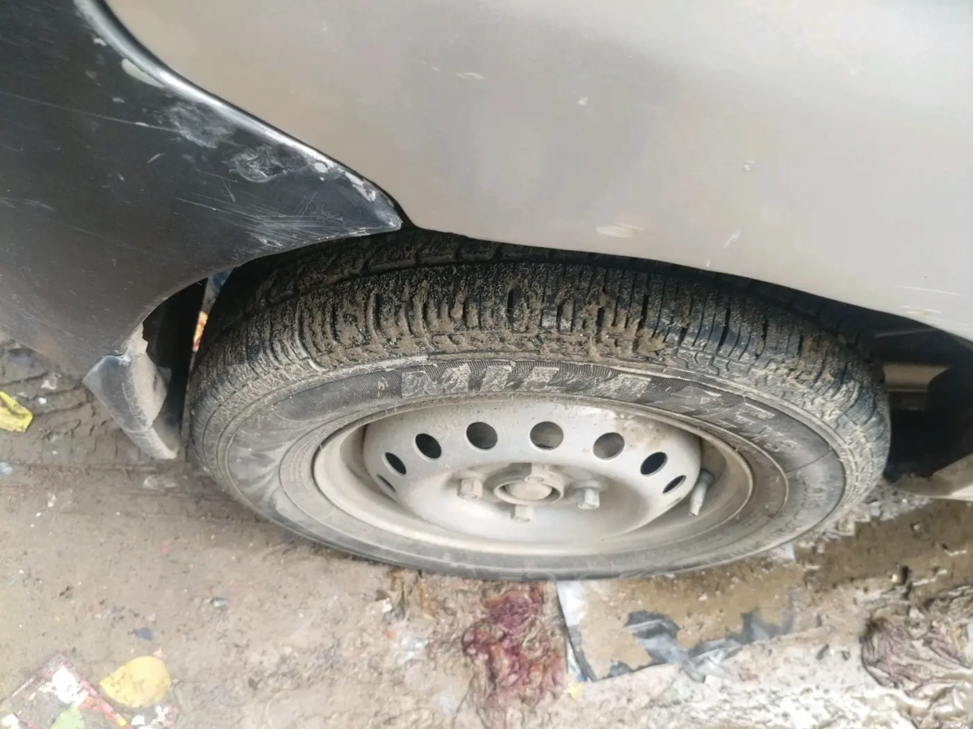 2012 Maruti Alto LX, CNG, Manual, 88,029 km, tyre
