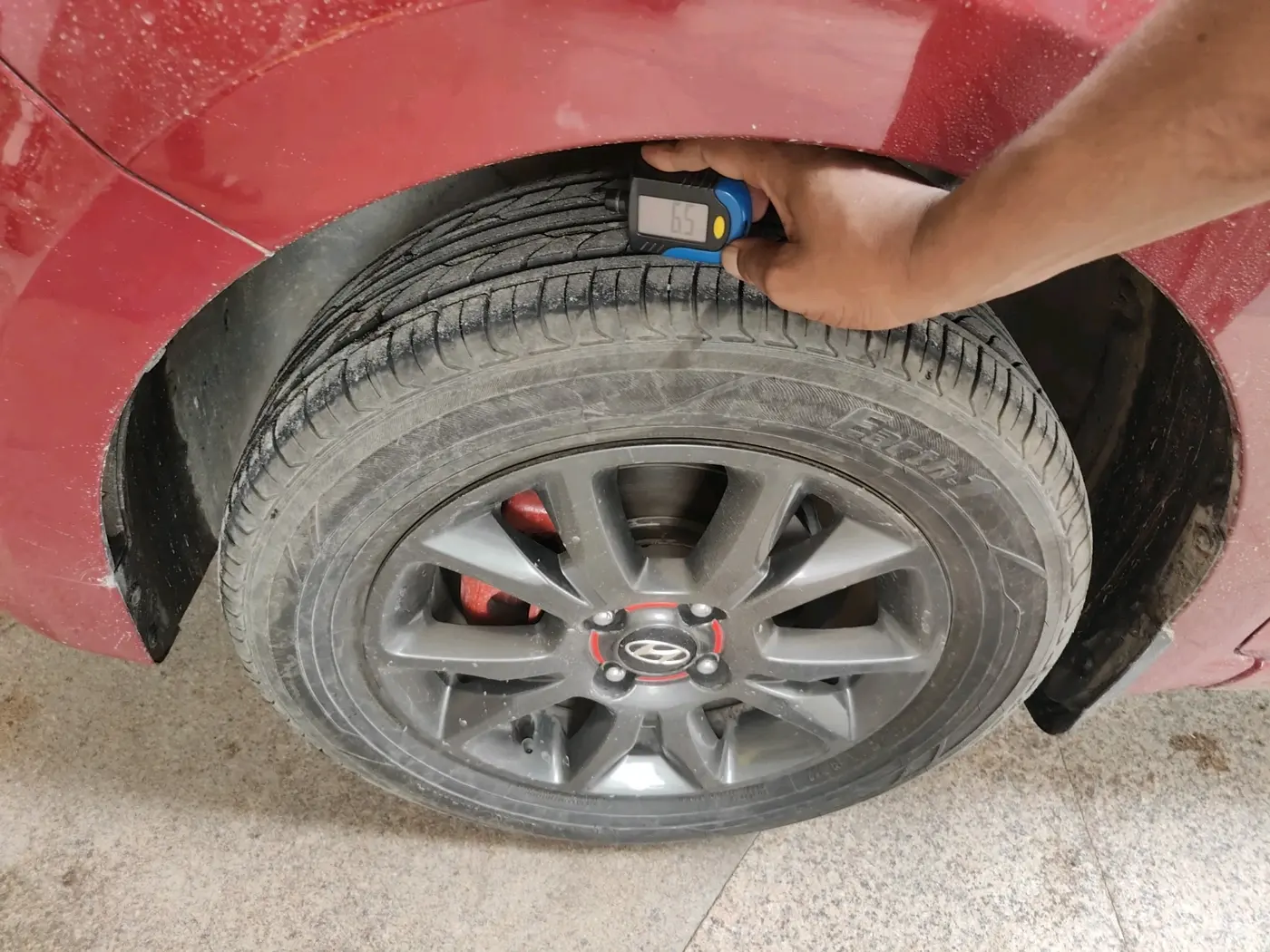 2019 Hyundai Elite i20 SPORTZ PLUS 1.2, Petrol, Manual, 54,979 km, tyre