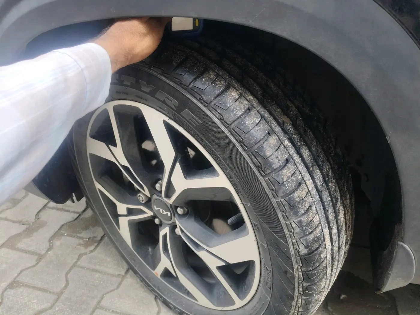 2023 KIA SELTOS 1.5 GTX+ TURBO GDI PETROL DCT, Petrol, Automatic, 18,230 km, tyre