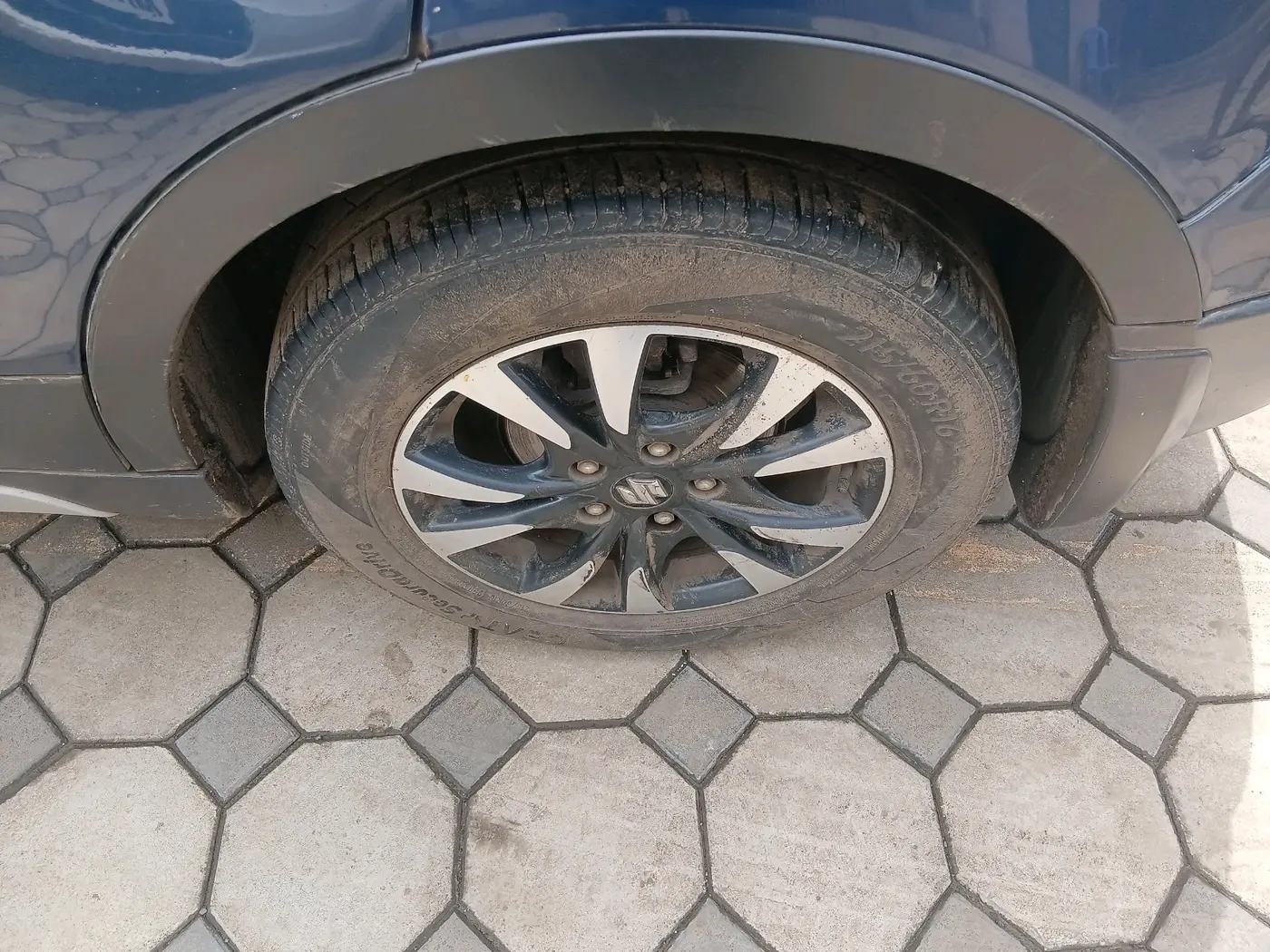 2017 Maruti S Cross ZETA 1.3, Diesel, Manual, 91,677 km, tyre