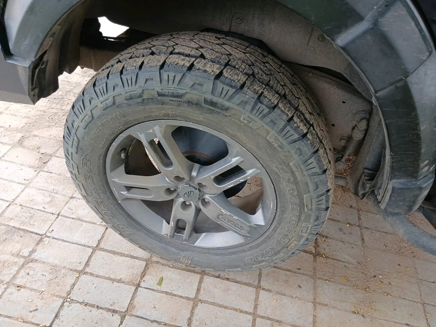 2021 Mahindra Thar LX PETROL HT 4WD AT, Petrol, Automatic, 67,839 km, tyre