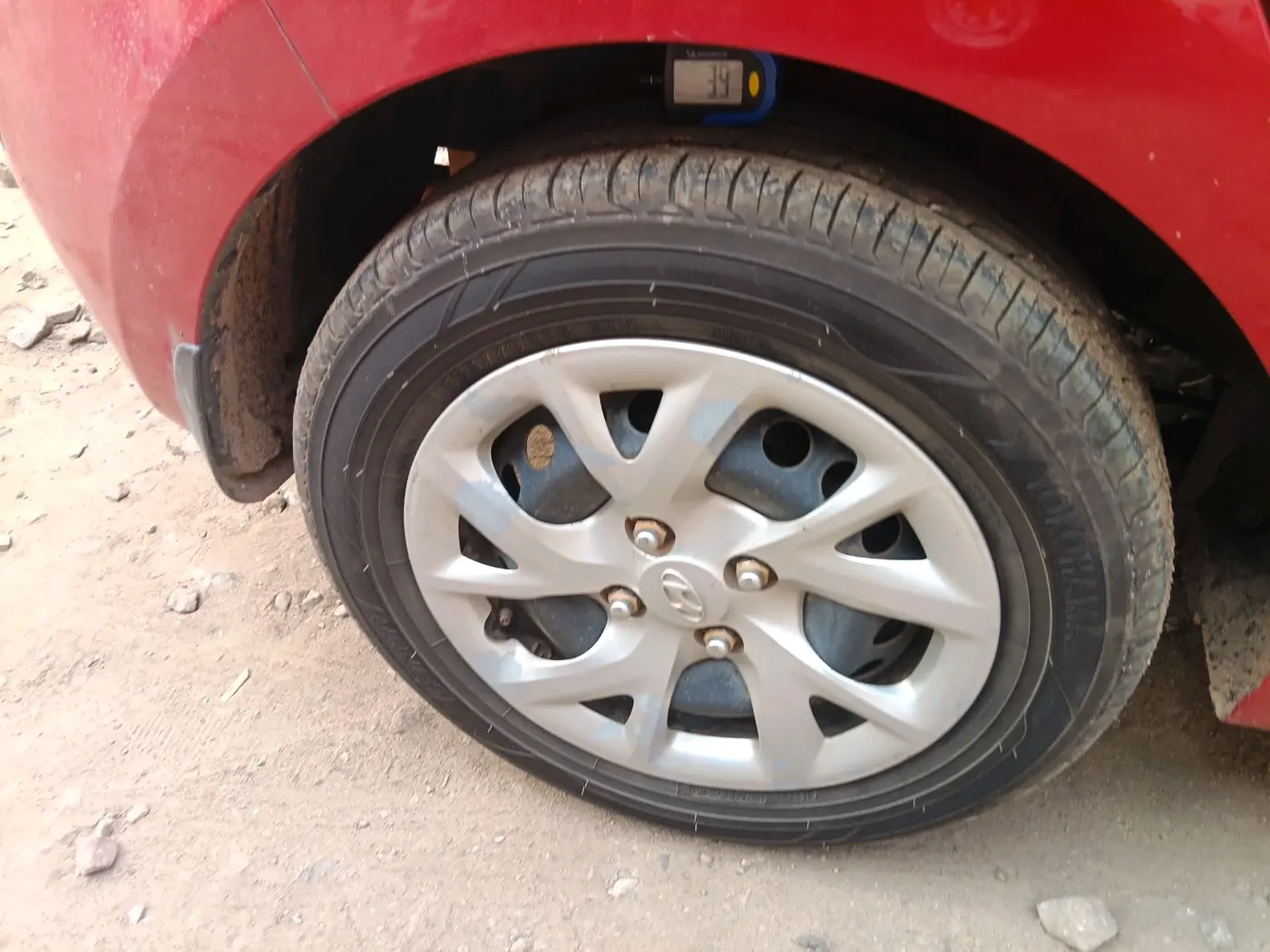 2018 Hyundai Grand i10 SPORTZ 1.2 KAPPA VTVT, Petrol, Manual, 65,490 km, tyre
