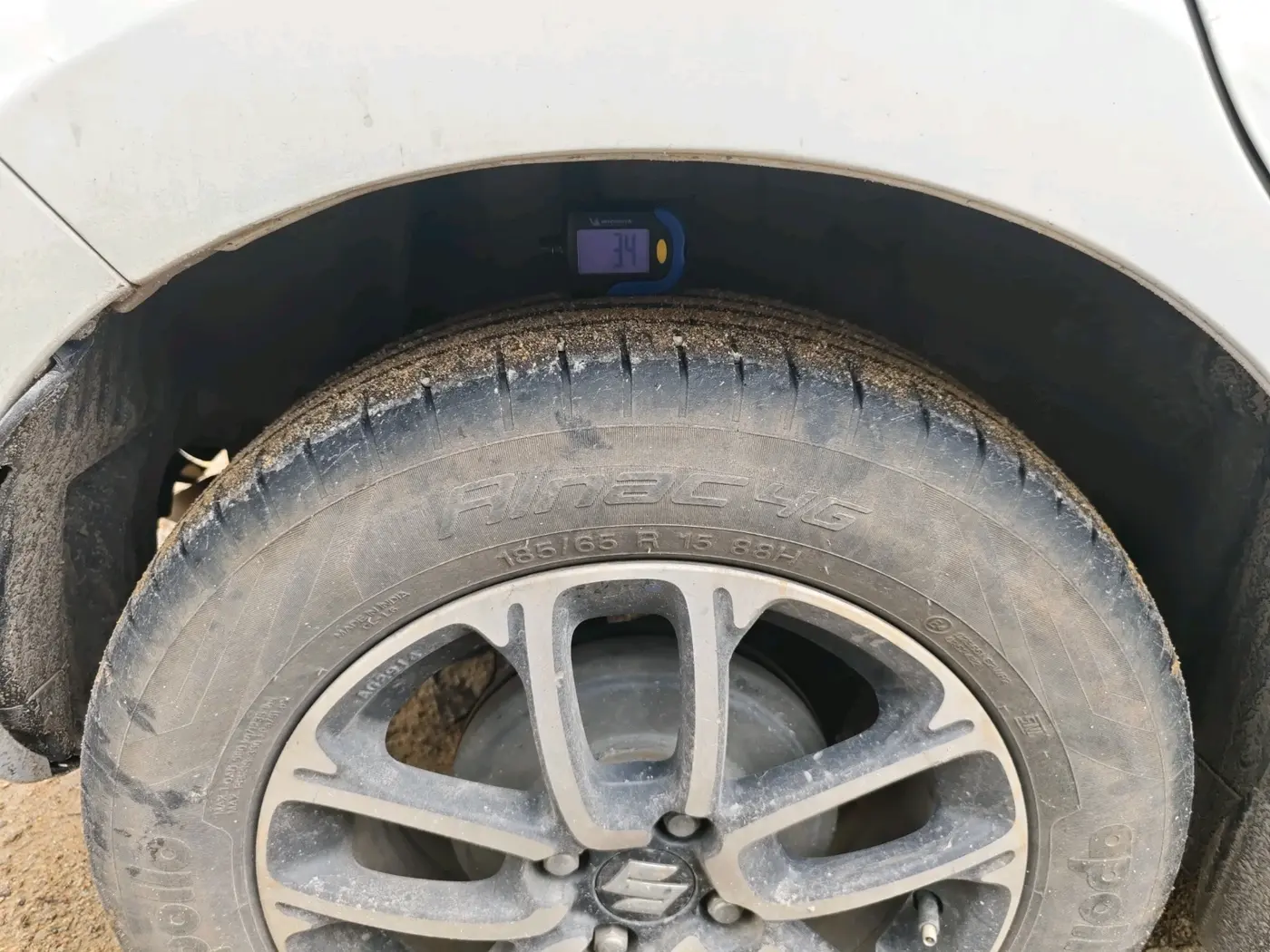 2023 Maruti Swift ZXI PLUS, Petrol, Manual, 76,740 km, tyre
