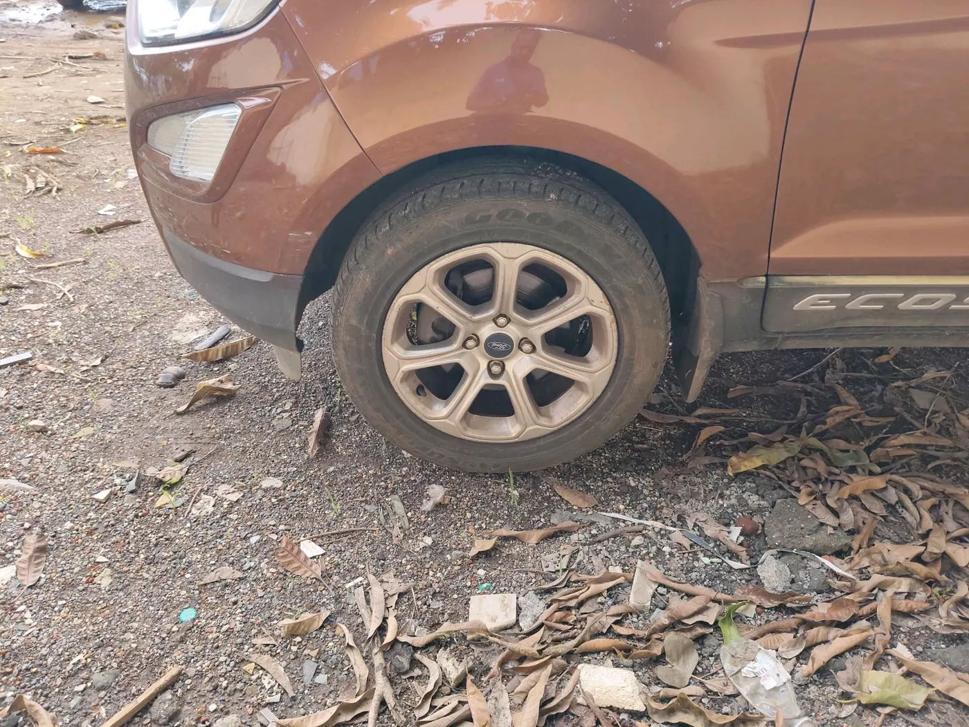 2019 Ford Ecosport TITANIUM + 1.5L PETROL AT, Petrol, Automatic, 50,087 km, tyre