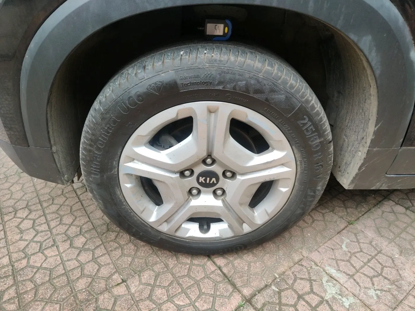 2020 KIA SONET HTX 1.0 IMT, Petrol, Manual, 86,999 km, tyre