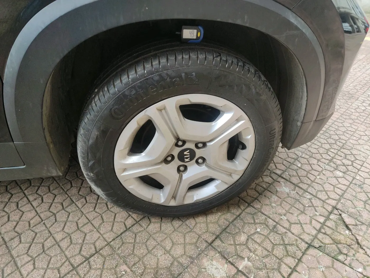 2020 KIA SONET HTX 1.0 IMT, Petrol, Manual, 86,999 km, tyre