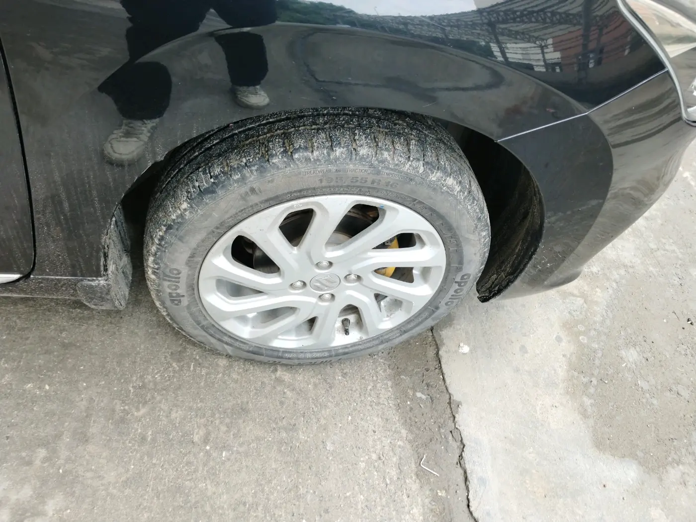 2024 Maruti Baleno  ZETA CNG 1.2L, CNG, Manual, 38,576 km, tyre