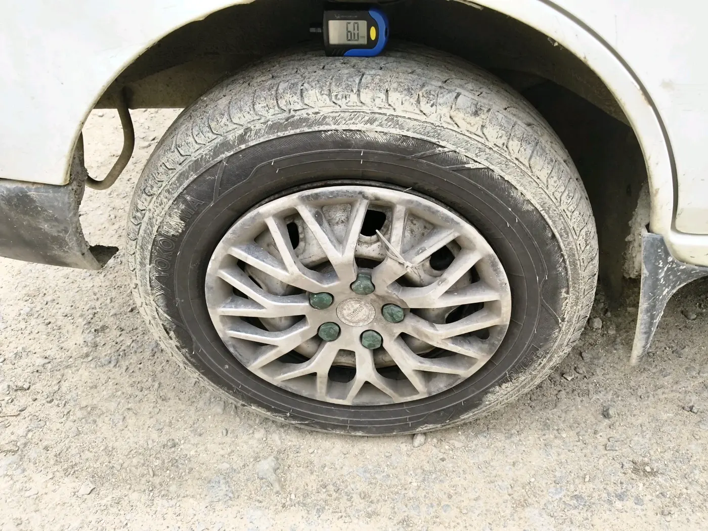 2020 Maruti Eeco 5 STR WITH A/C+HTR, Petrol, Manual, 95,083 km, tyre
