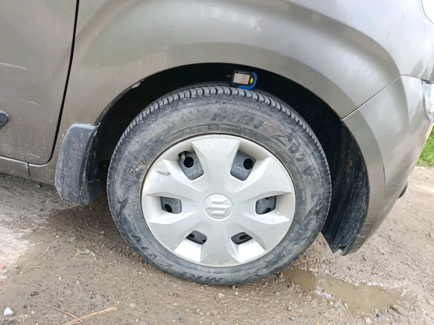 2021 Maruti New Wagon-R VXI 1.0, Petrol, Manual, 18,029 km, tyre