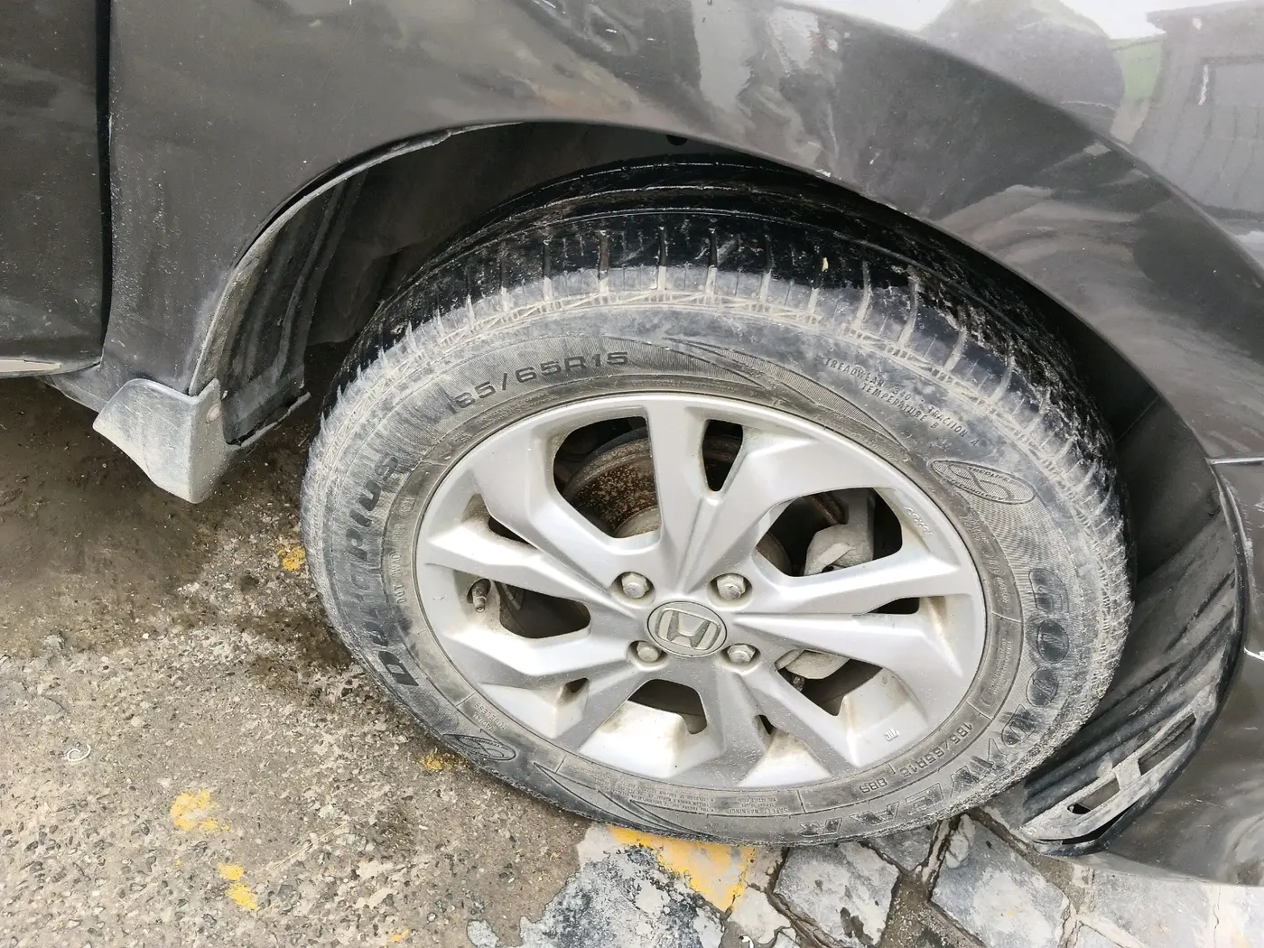 2019 Honda Amaze 1.2L I-VTEC VX, CNG, Manual, 52,990 km, tyre