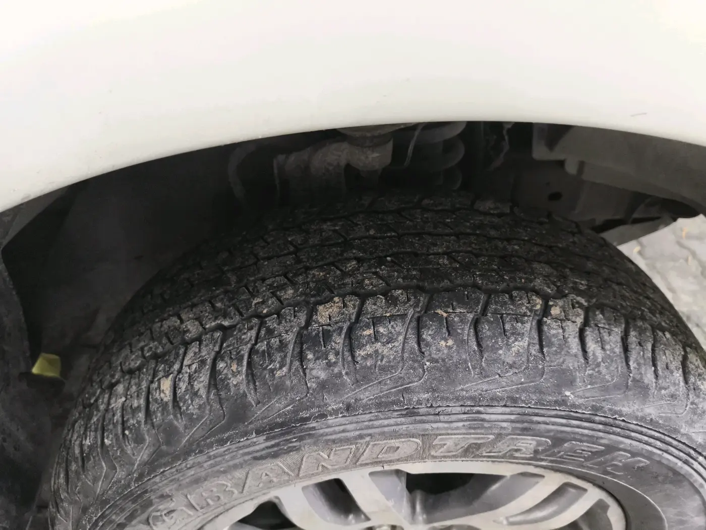 2017 Ford Endeavour TITANIUM 3.2 4X4 AT, Diesel, Automatic, 1,09,663 km, tyre