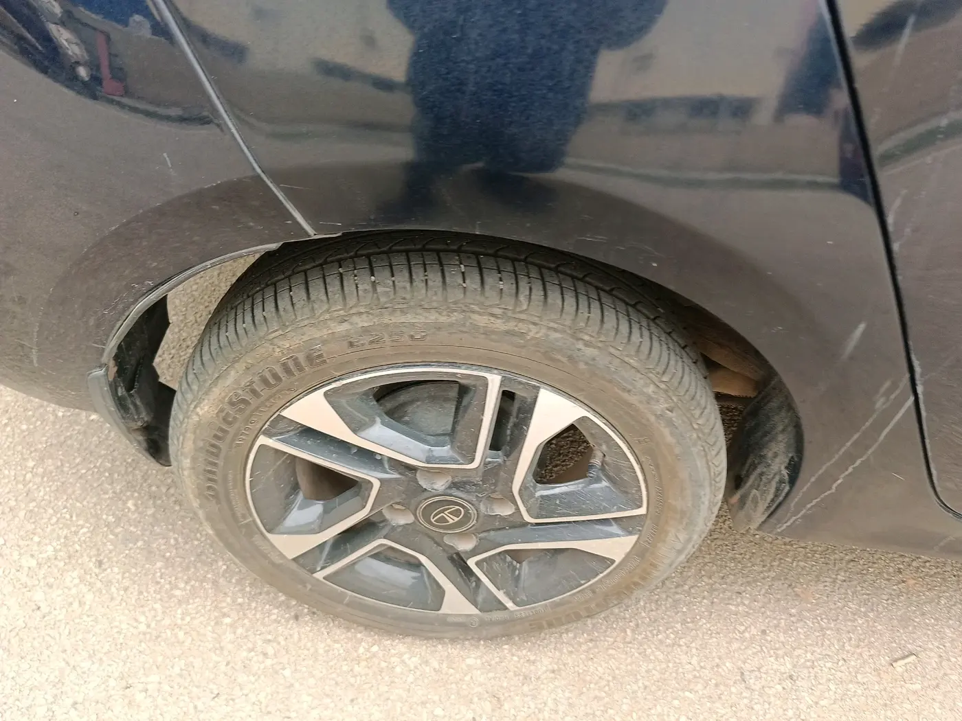 2021 Tata TIGOR XZA PLUS PETROL, Petrol, Automatic, 19,970 km, tyre