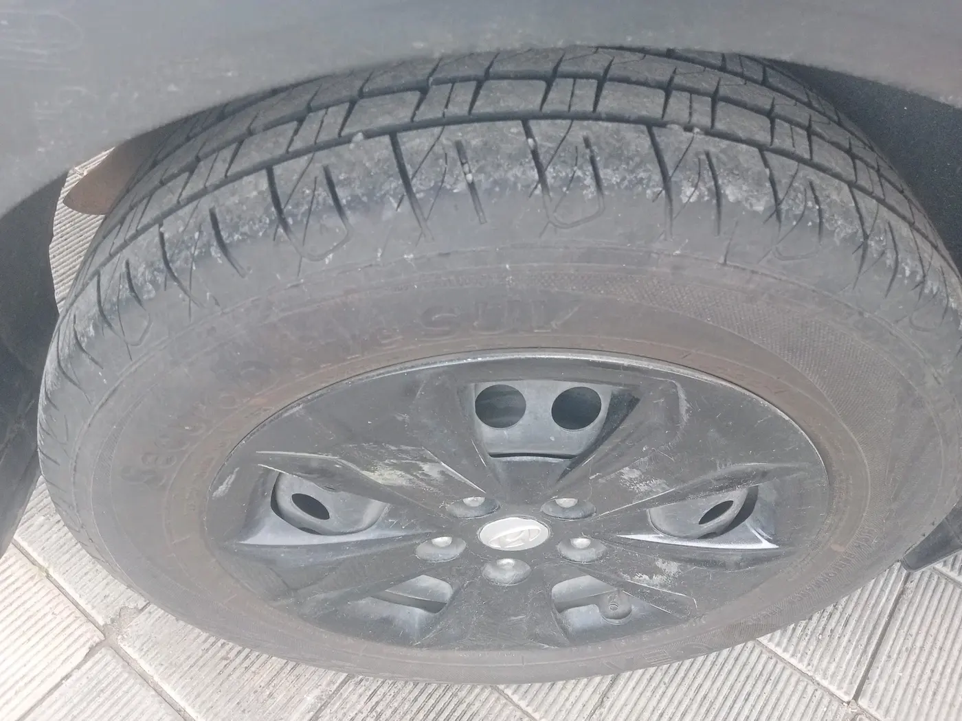 2018 Hyundai Creta E PLUS 1.6 PETROL, Petrol, Manual, 92,012 km, tyre