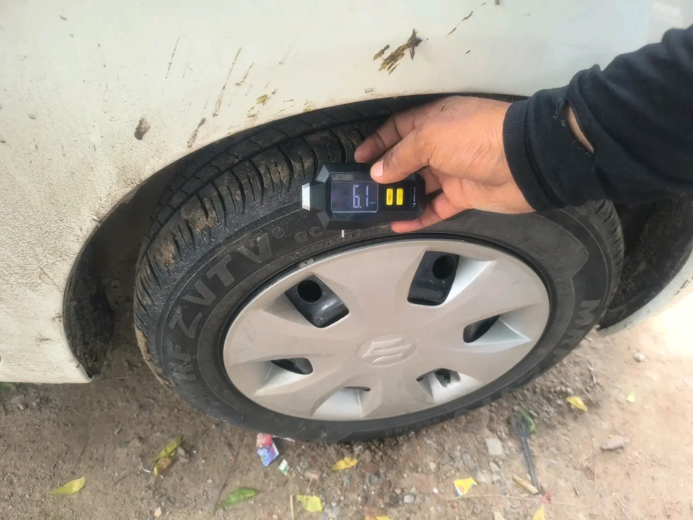 2025 Maruti New Wagon-R VXI 1.0, Petrol, Manual, 5,094 km, tyre