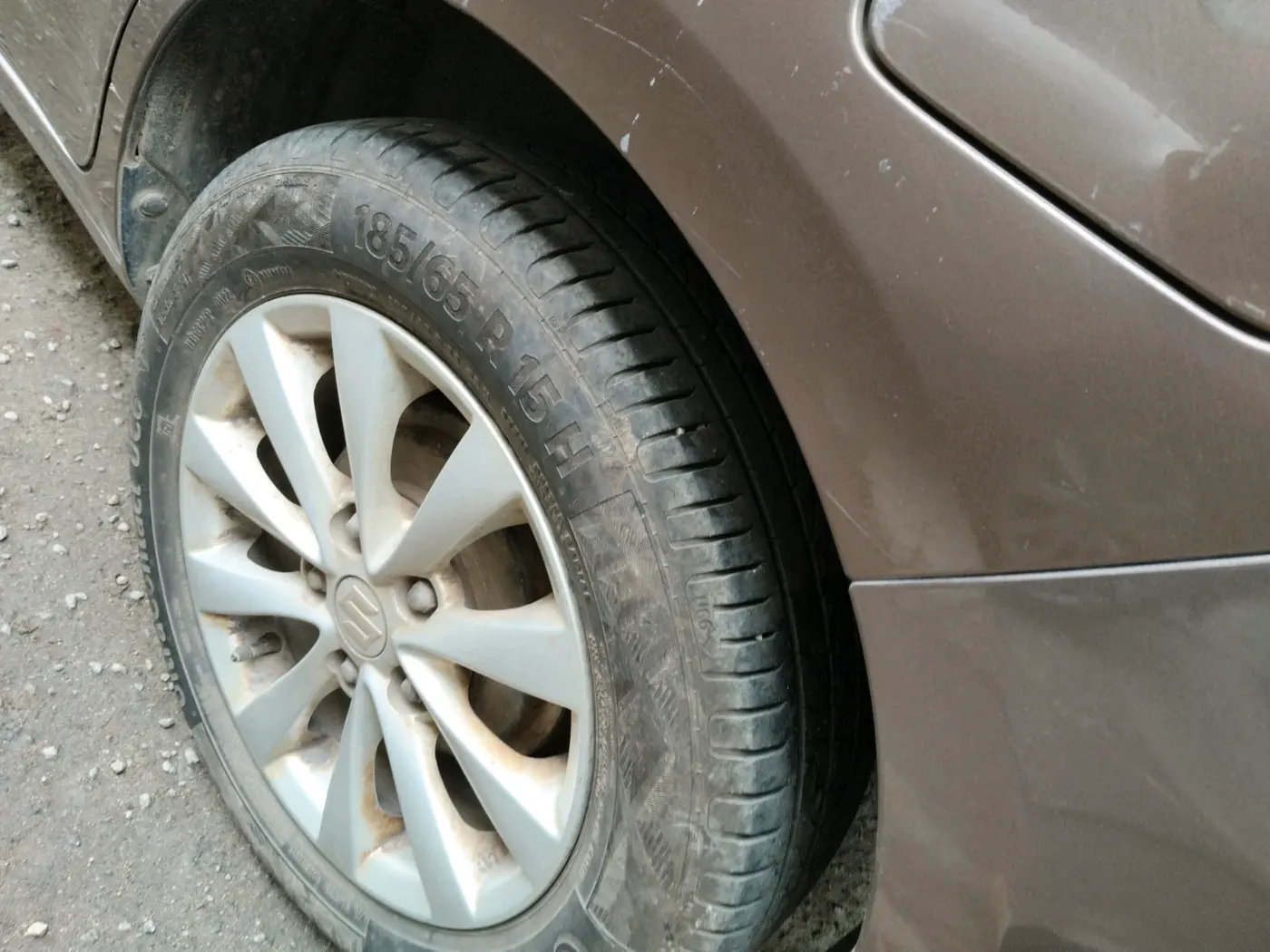 2012 Maruti Ertiga ZDI, Diesel, Manual, 83,253 km, tyre