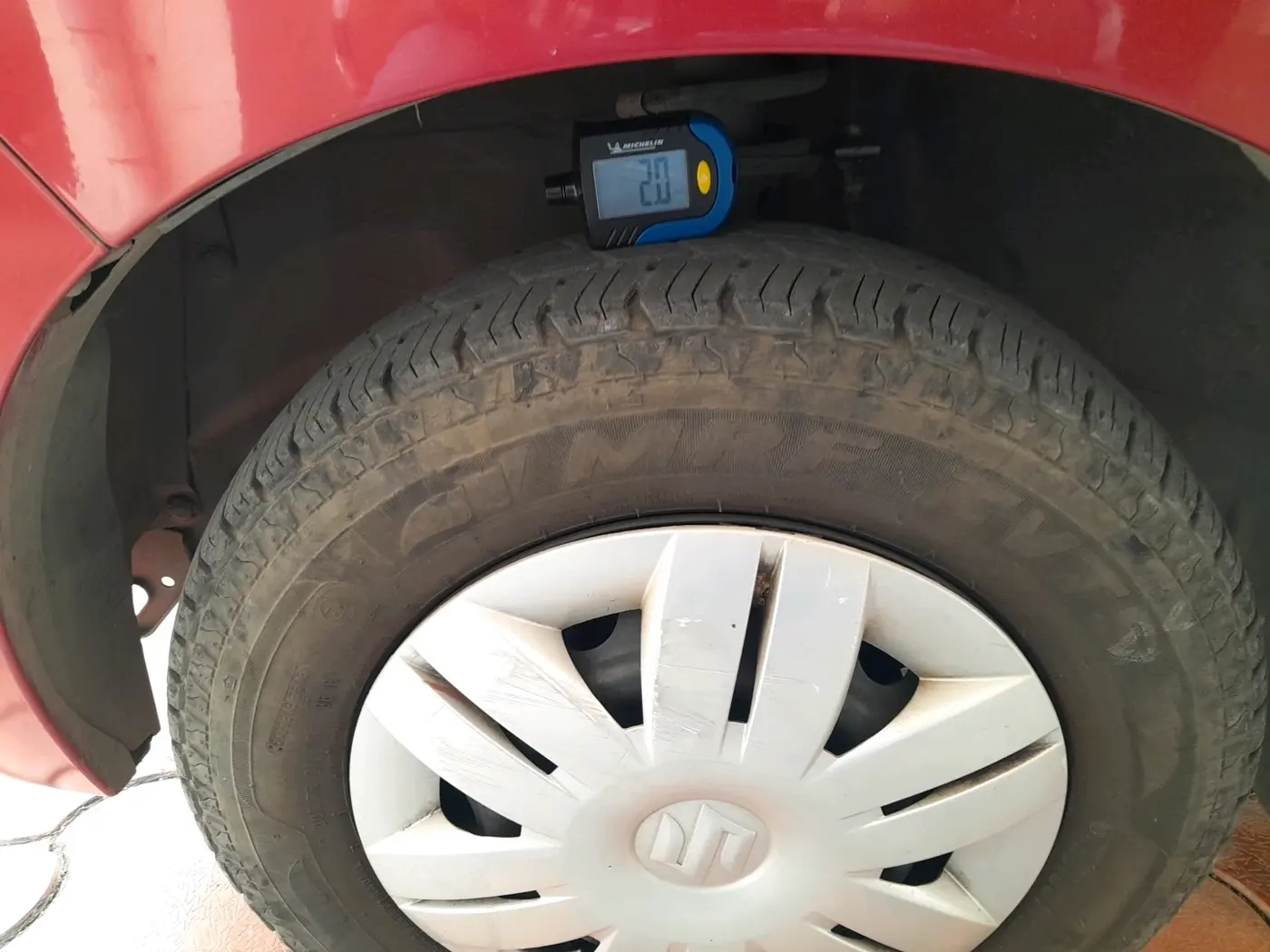 2018 Maruti Alto 800 LXI, Petrol, Manual, 19,739 km, tyre