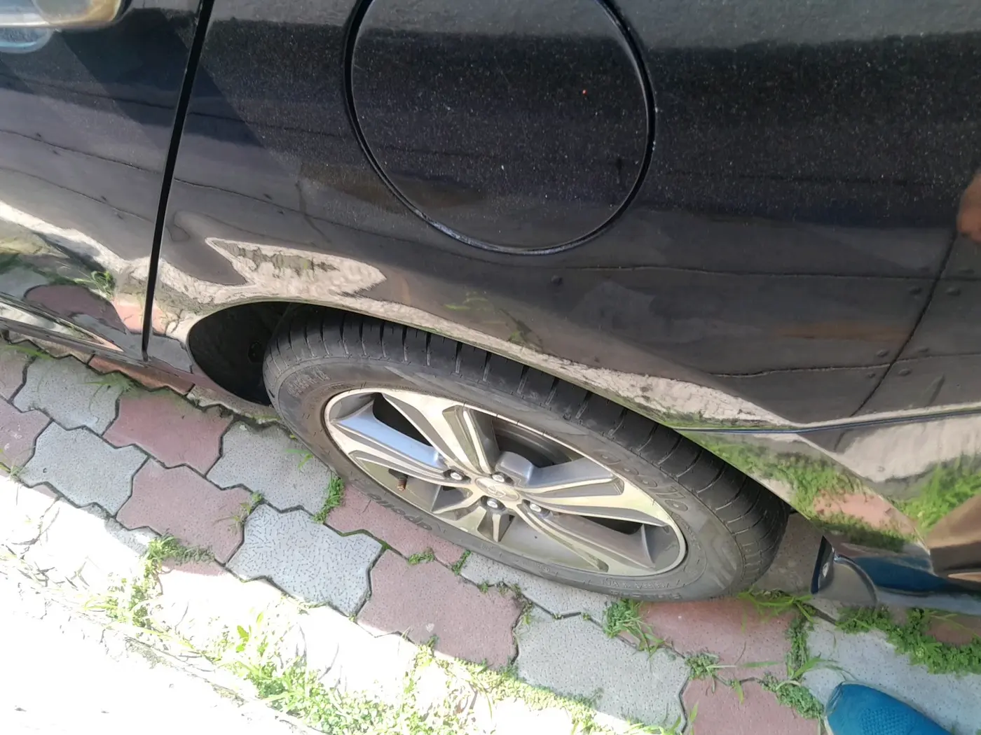 2018 Hyundai Verna 1.4 E PETROL, Petrol, Manual, 78,000 km, tyre