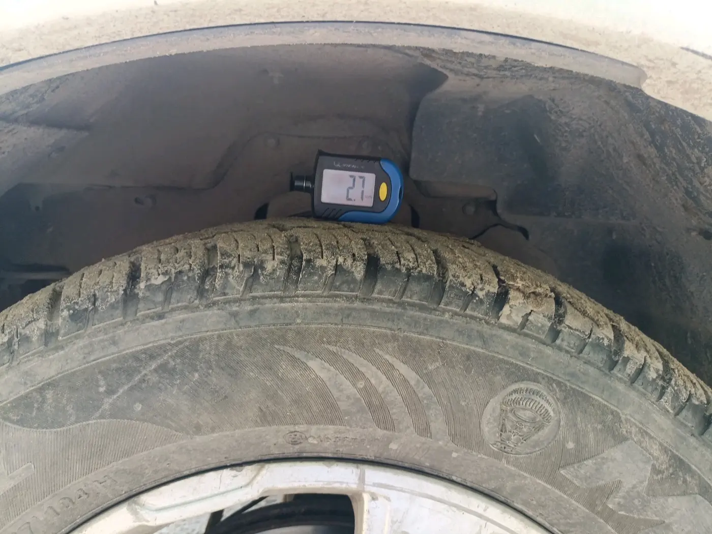 2017 Mahindra Scorpio S11 2WD, Diesel, Manual, 1,34,268 km, tyre