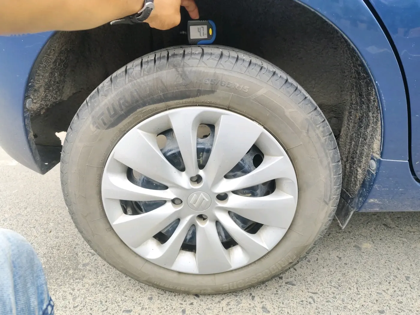2018 Maruti Baleno DELTA PETROL 1.2, Petrol, Manual, 1,60,153 km, tyre