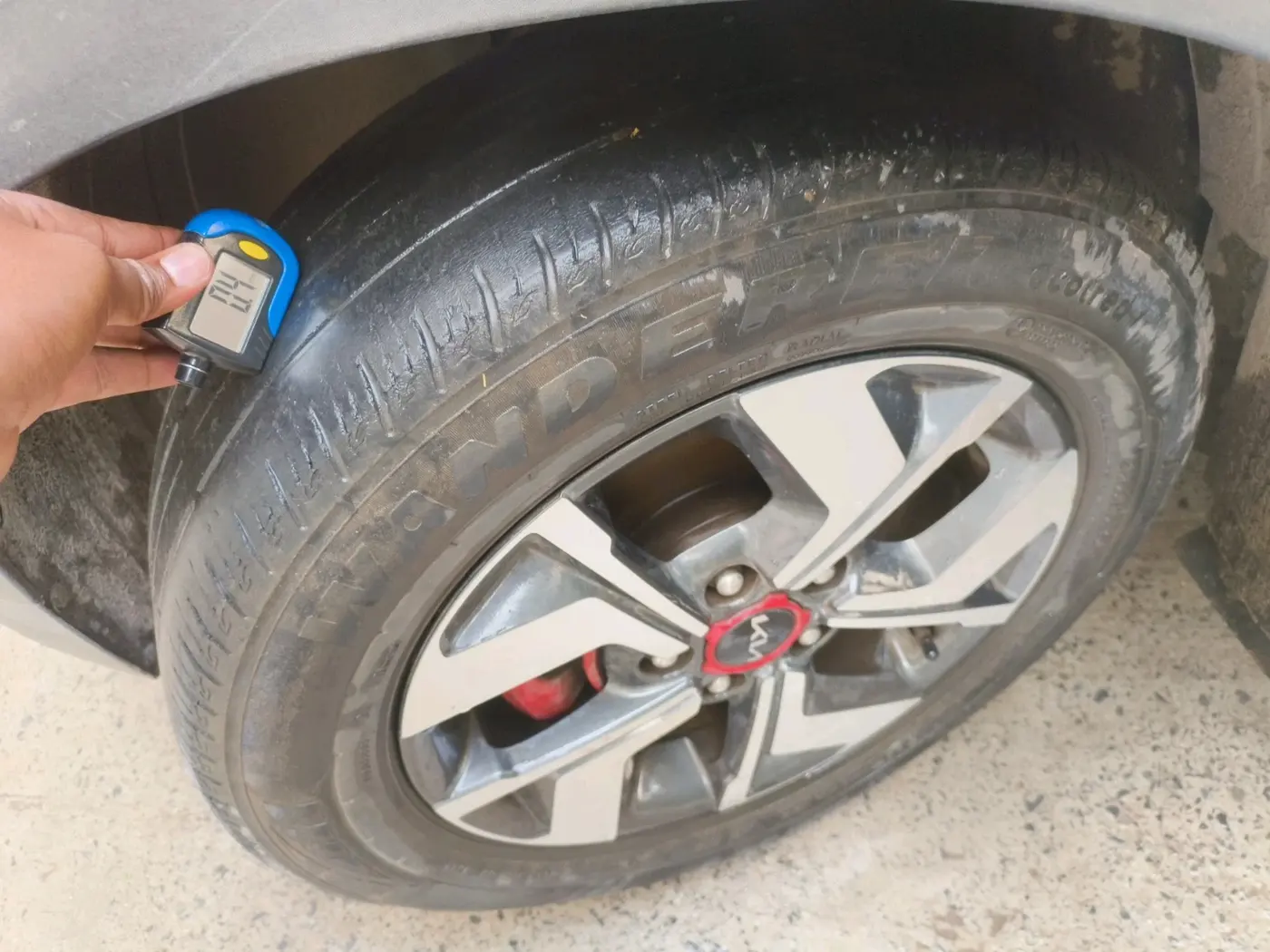 2021 KIA SONET GTX PLUS 1.5, Diesel, Manual, 65,379 km, tyre
