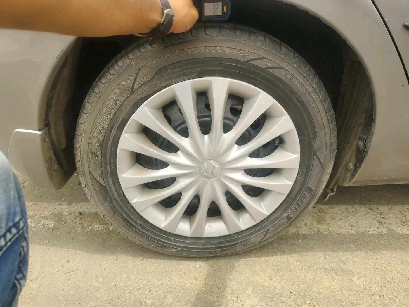2017 Maruti Ciaz DELTA 1.4 MT PETROL, Petrol, Manual, 1,38,587 km, tyre