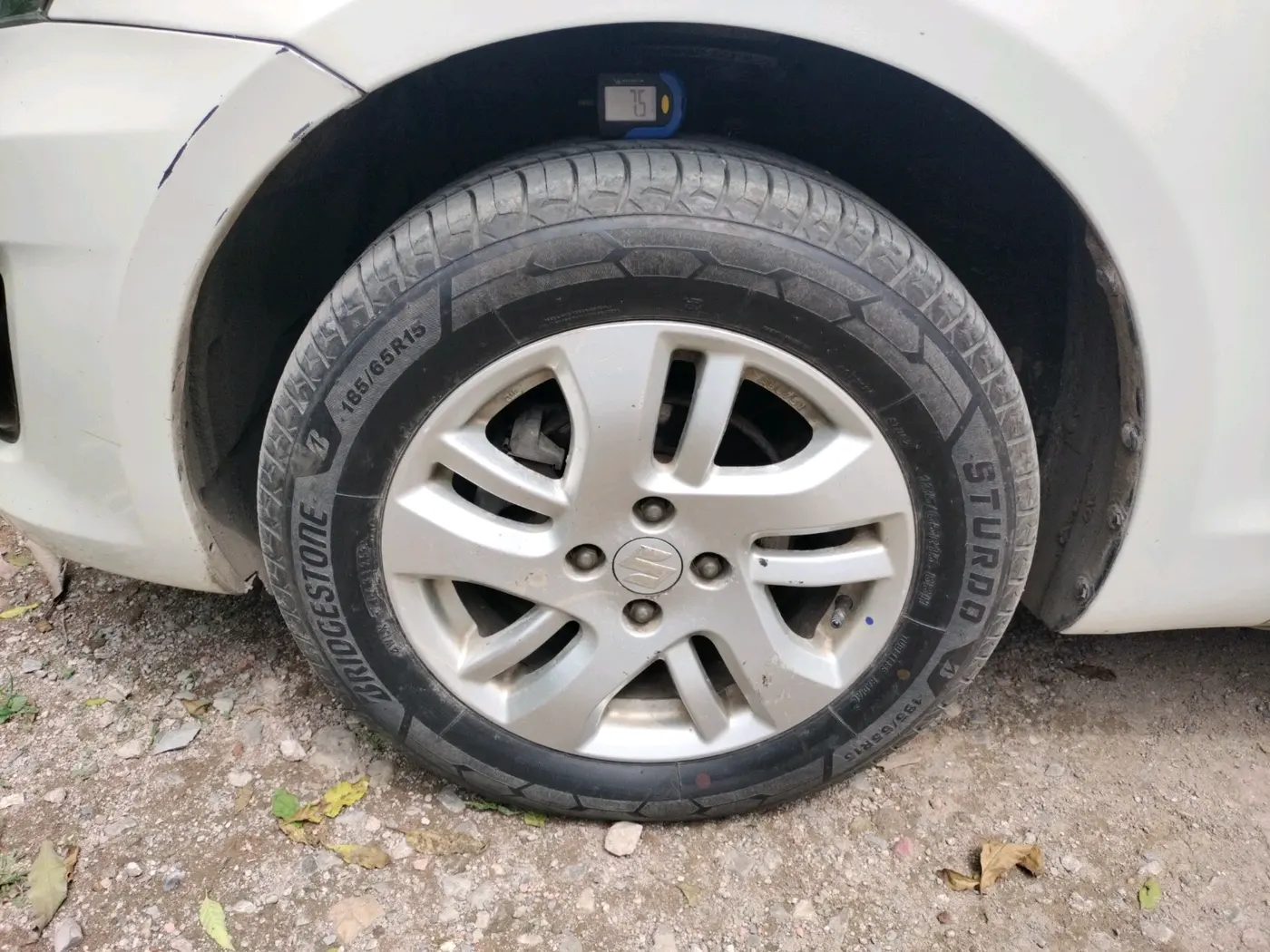2012 Maruti Swift Dzire ZXI, Petrol, Manual, 45,705 km, tyre
