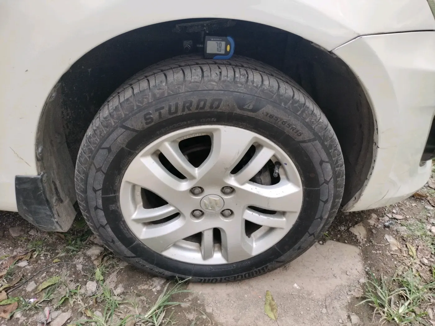 2012 Maruti Swift Dzire ZXI, Petrol, Manual, 45,705 km, tyre