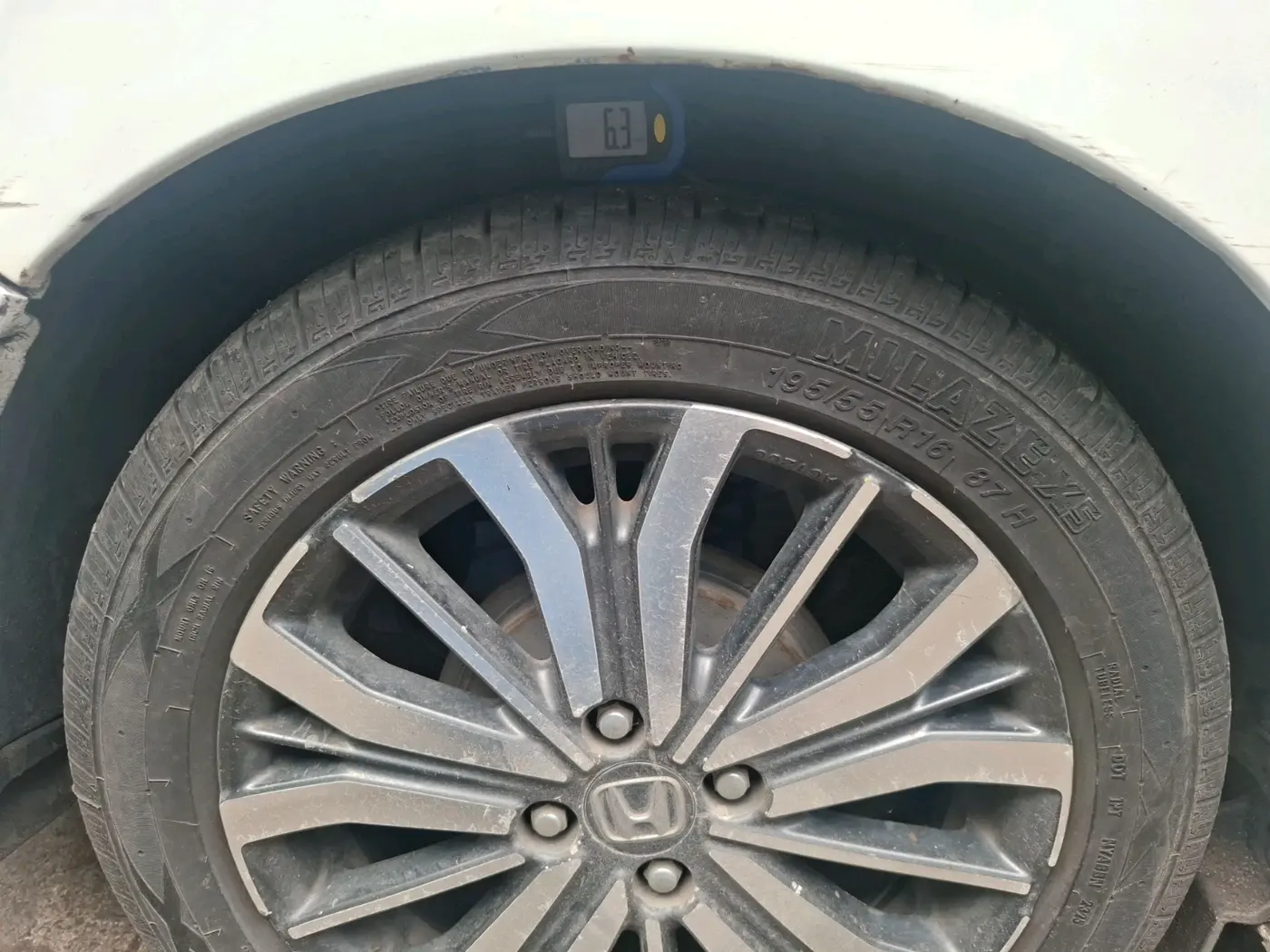 2019 Honda City 1.5L I-VTEC VX CVT, CNG, Automatic, 91,886 km, tyre