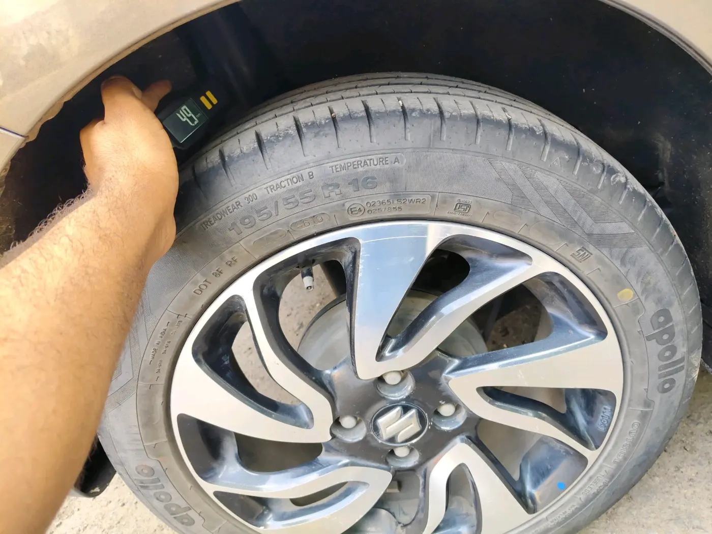 2019 Maruti Baleno ZETA PETROL 1.2, Petrol, Manual, 50,682 km, tyre