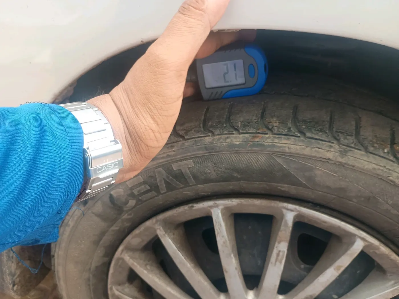 2013 Maruti Zen Estilo LXI CNG, CNG, Manual, 1,17,688 km, tyre