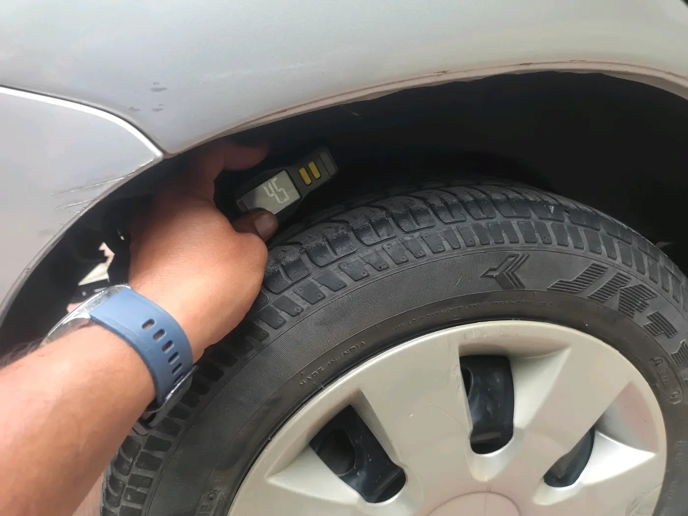 2012 Maruti Alto K10 VXI, Petrol, Manual, 22,983 km, tyre