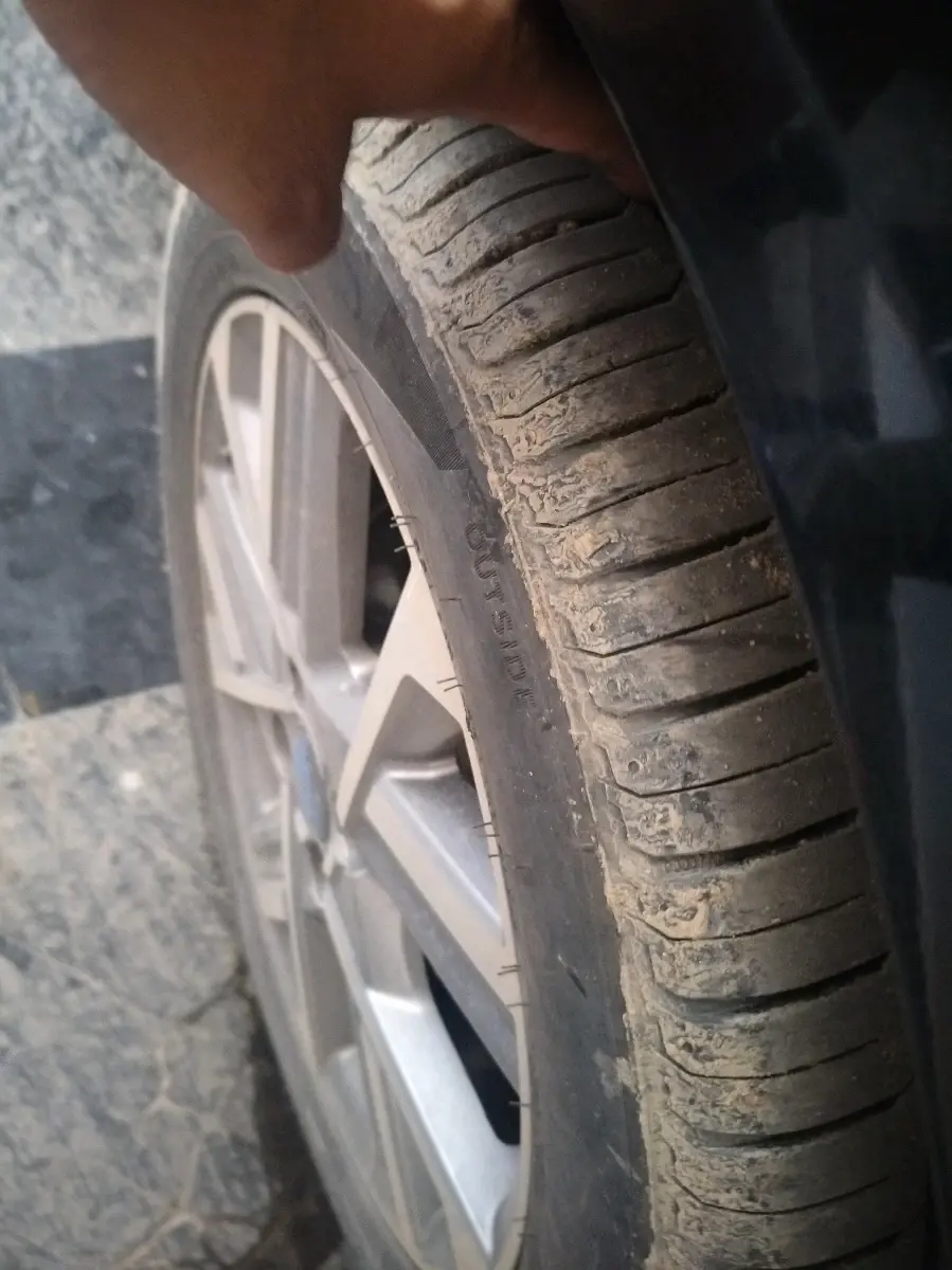 2024 Hyundai Verna  SX 1.5 MPI IVT, Petrol, Automatic, 49,445 km, tyre