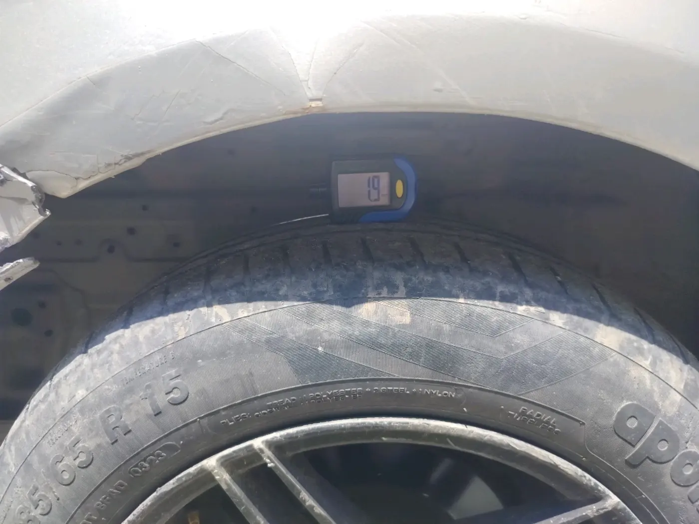 2012 Maruti Swift LXI, Petrol, Manual, 87,845 km, tyre