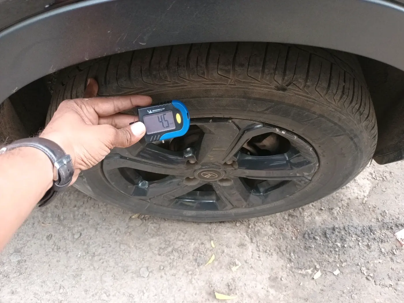 2022 Tata NEXON EV XZ PLUS DARK EDITION, Electric, Automatic, 78,008 km, tyre