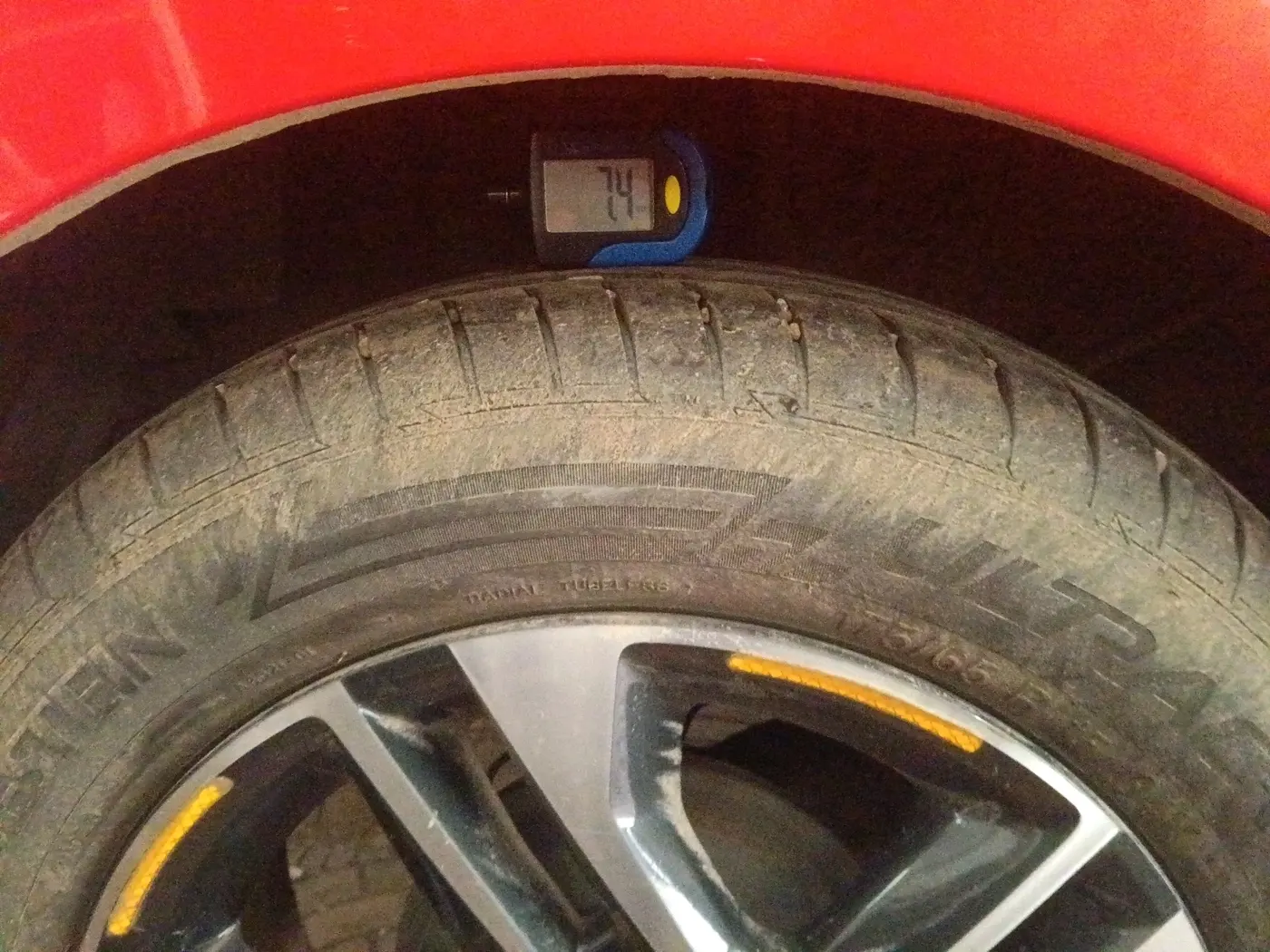 2021 Tata Tiago XZA PLUS PETROL, Petrol, Automatic, 76,048 km, tyre