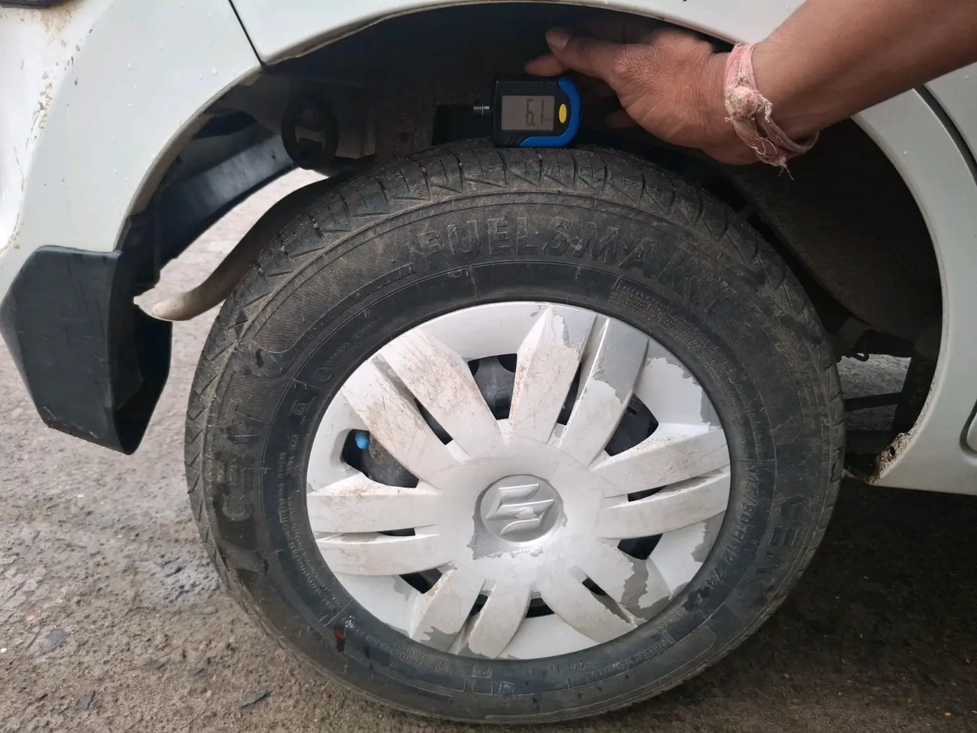 2019 Maruti Alto VXI, Petrol, Manual, 10,661 km, tyre