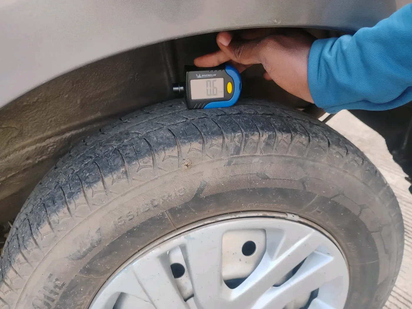 2019 Maruti New Wagon-R LXI CNG 1.0, CNG, Manual, 1,03,698 km, tyre