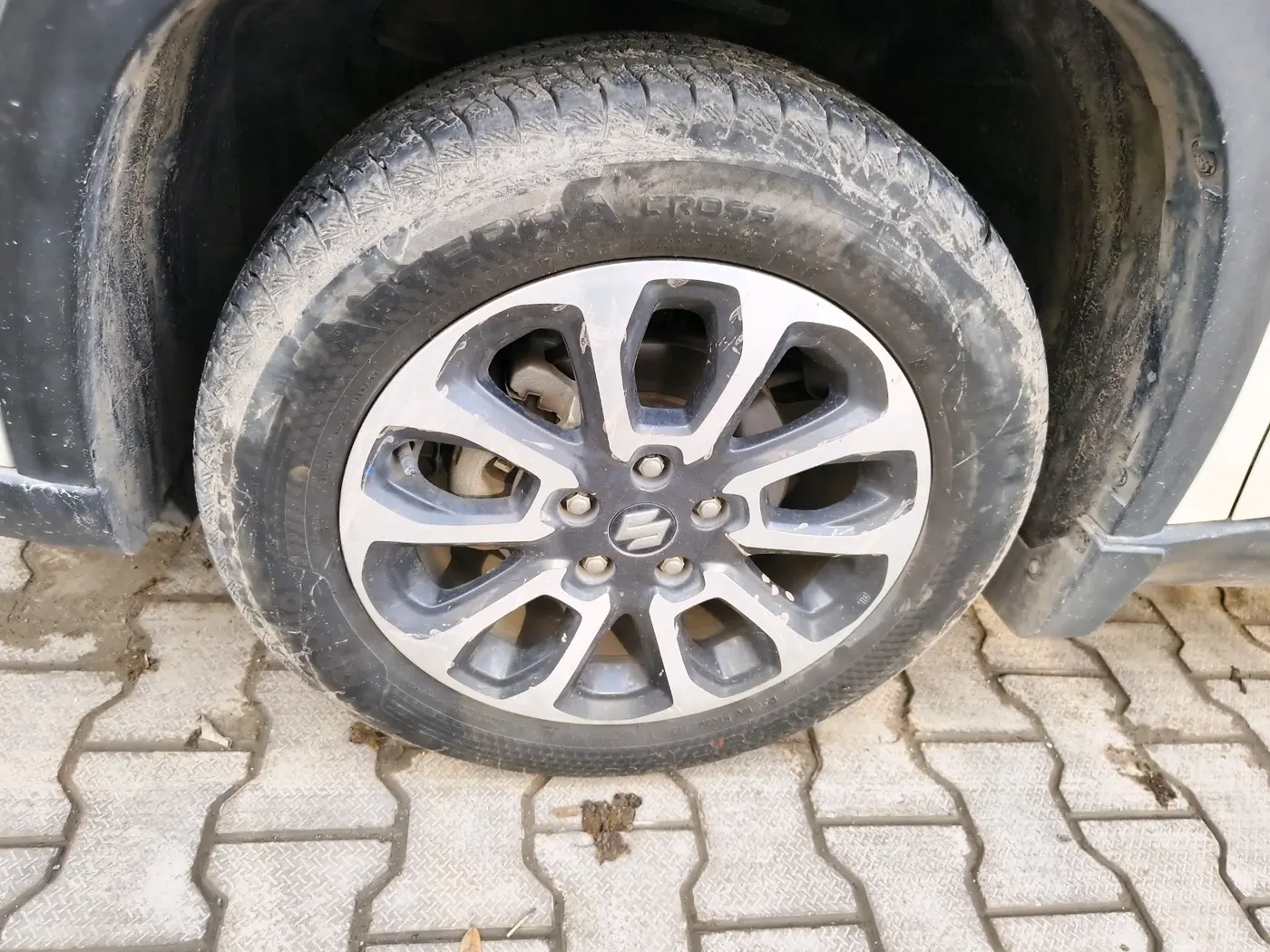 2024 Maruti Grand Vitara ZETA SMART HYBRID, Petrol, Manual, 16,948 km, tyre