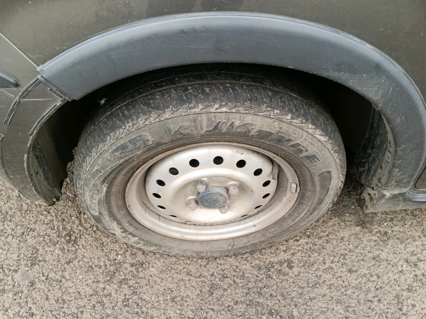2022 Maruti New Wagon-R LXI CNG 1.0, CNG, Manual, 45,730 km, tyre