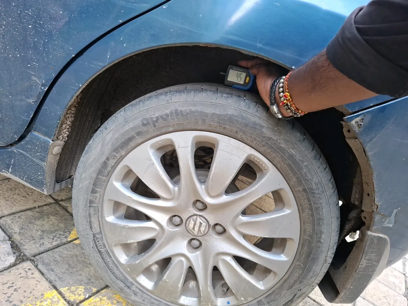 2016 Maruti Baleno ZETA PETROL 1.2, Petrol, Manual, 1,92,513 km, tyre