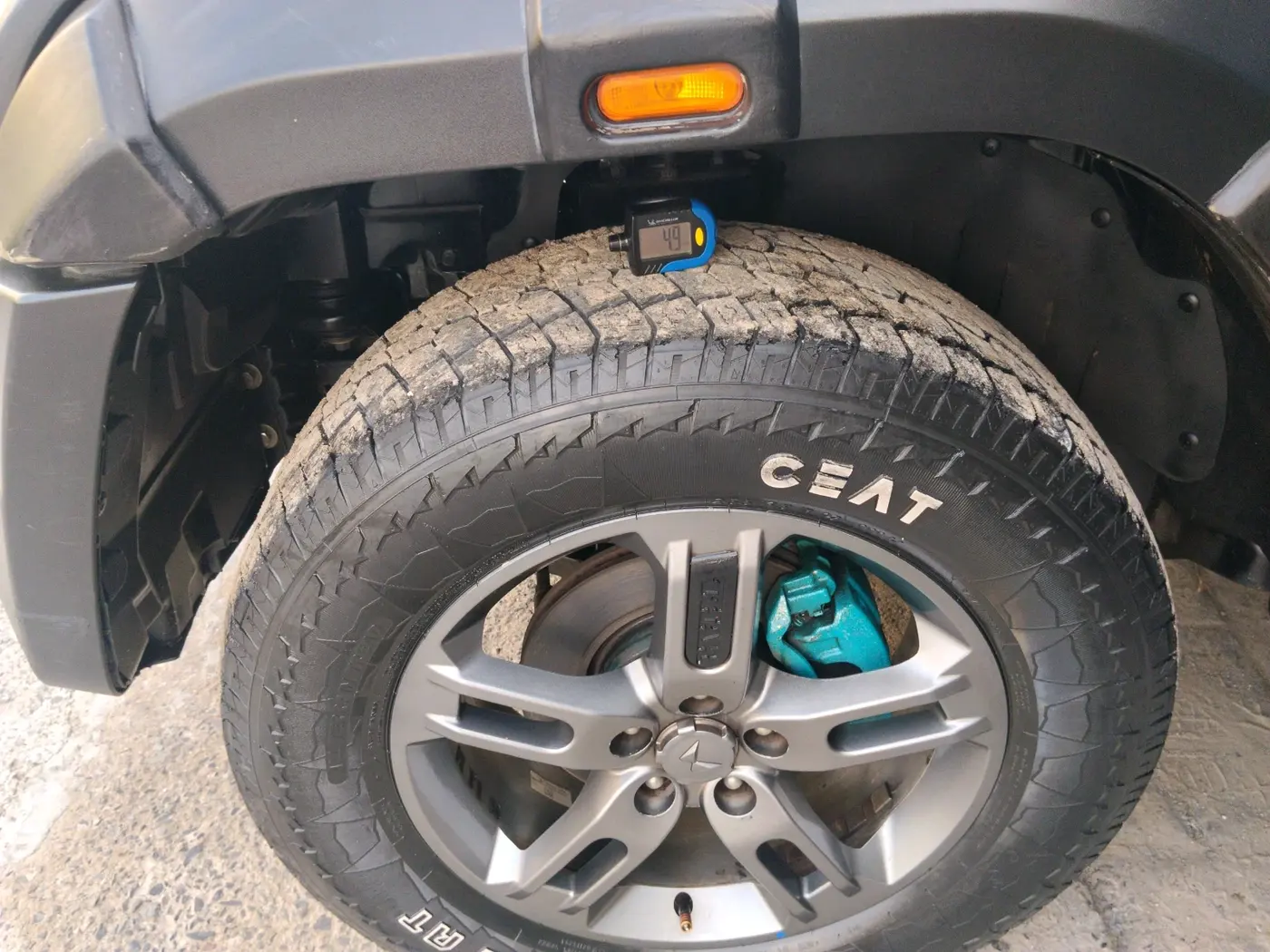 2022 Mahindra Thar LX HARD TOP 4WD MT, Diesel, Manual, 40,520 km, tyre
